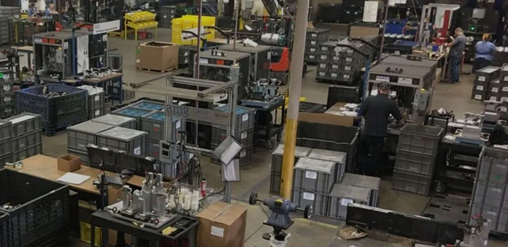 Assembly operations at AMG Industries