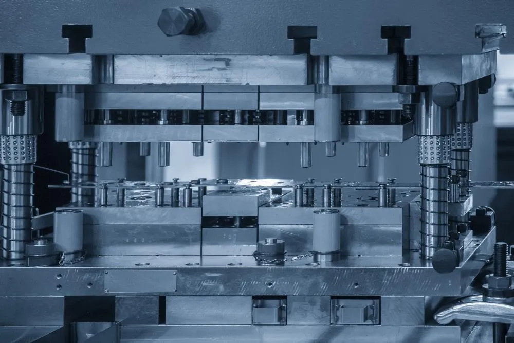 AMG Industries metal stamping press