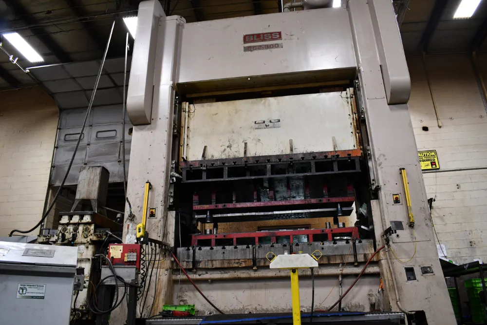 Metal stamping at AMG Industries